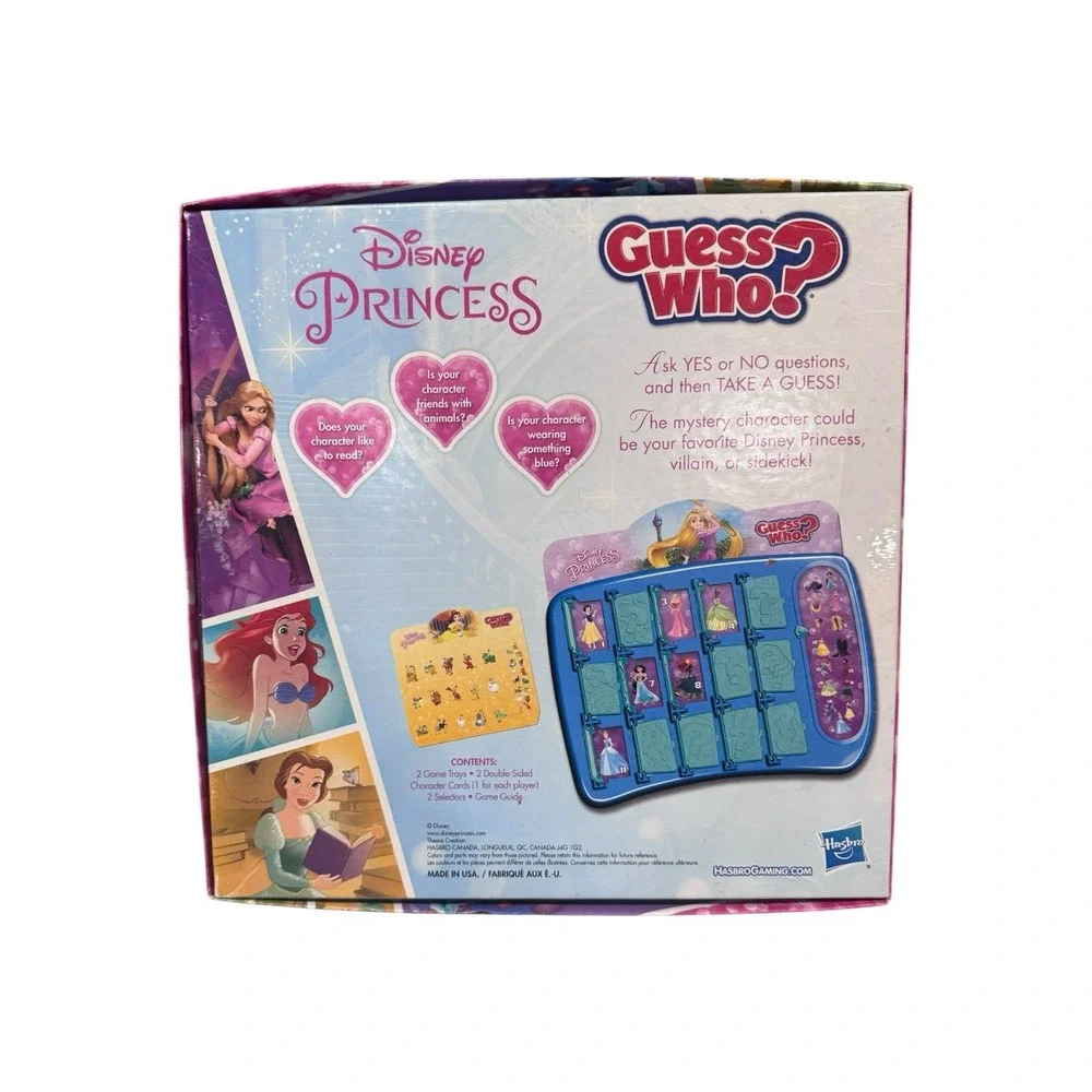 Guess Who? Disney Princess Game Complete Hasbro Kids‎ No Instructions